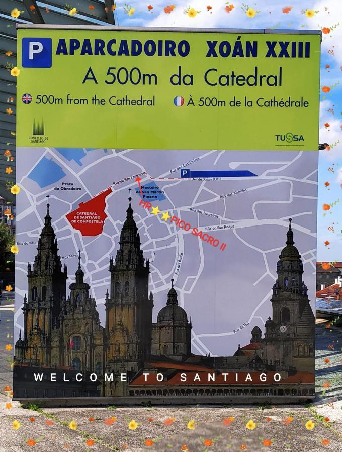 Pico Sacro II Hotel Santiago De Compostela Exteriér fotografie